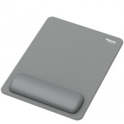Alfombrilla con reposamuñecas XL Breyta™ Gris