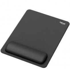 Alfombrilla con reposamuñecas XL Breyta™ Negro