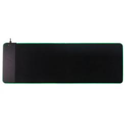 Alfombrilla para raton Q-CONNECT con reposamuñecas ergonomica de gel color negro 225x240x20 mm