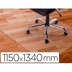 Alfombrilla para suelo Q-CONNECT PVC protectora de suelos 1150x1340 mm grosor 2 mm