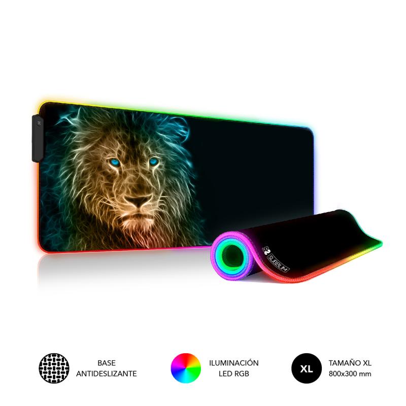 alfombrilla-tapete-raton-con-luz-led-rgb-9-colores-extra-grande-leon