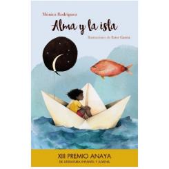 Alma y la isla de Mónica Rodríguez tapa dura Ed. Anaya
