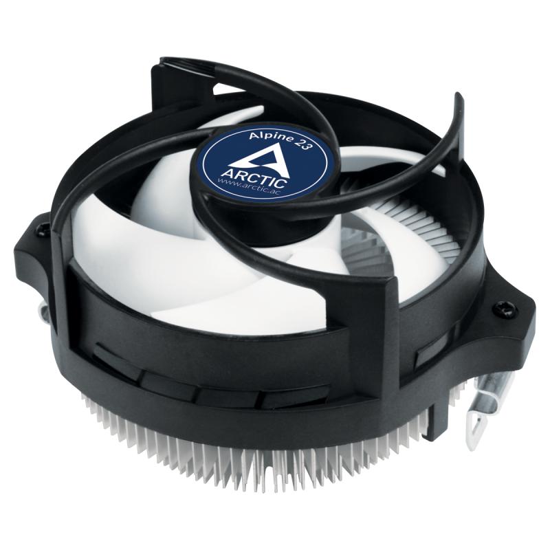 alpine-23-compact-amd-cpu-cooler-procesador-refrigerador-de-aire-9-cm-aluminio-negro-1-piezas