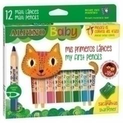 Alpino Lapices De Colores Alpino Baby Estuche De 12