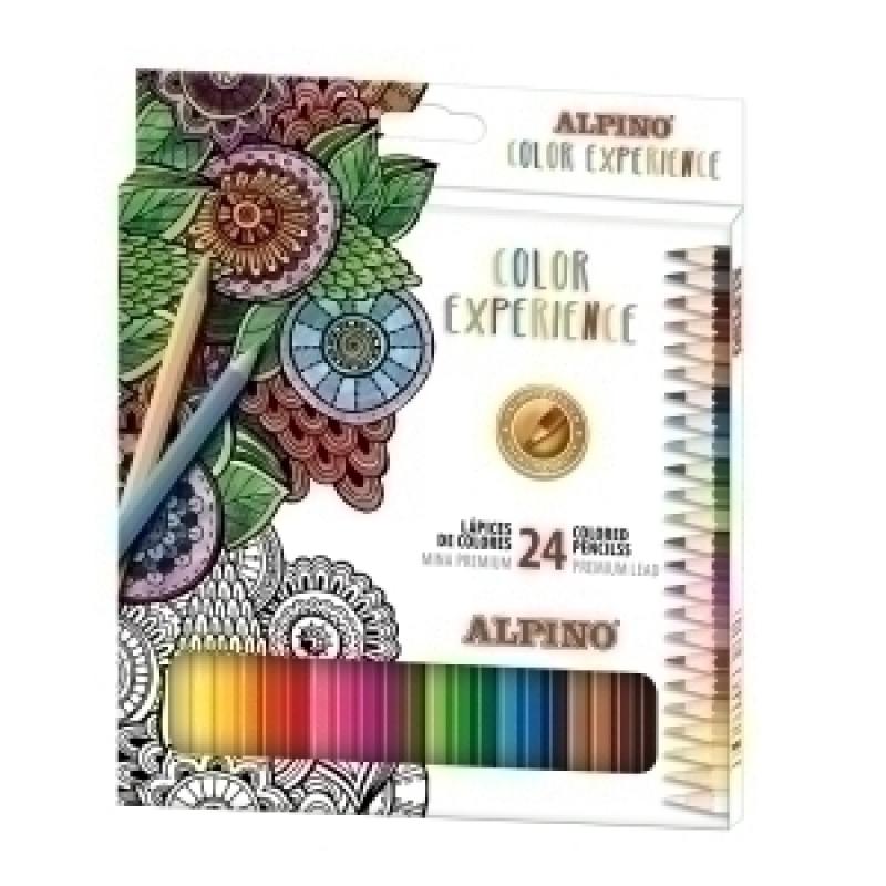 alpino-lapices-de-colores-alpino-experience-acuarelables-estuche-de-24
