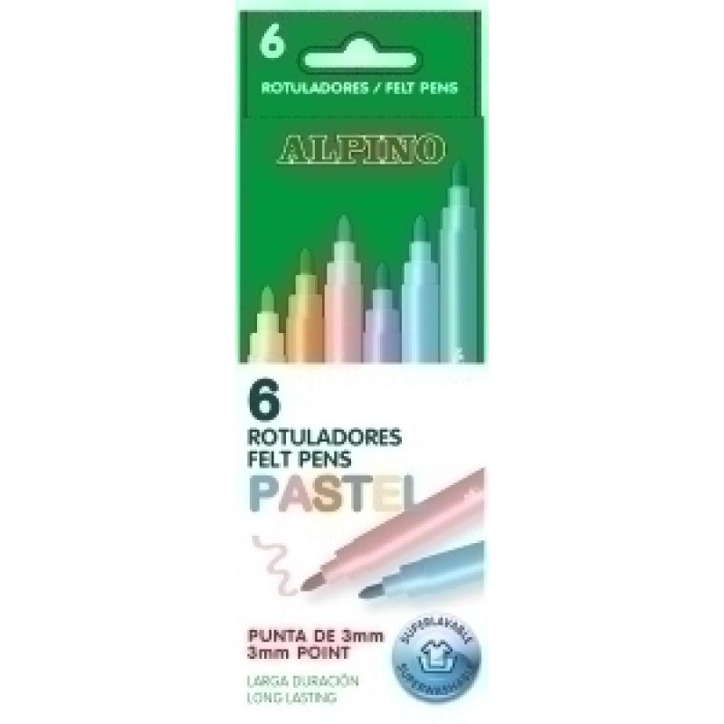 alpino-rotulador-fibra-alpino-standard-pastel-estuche-de-6