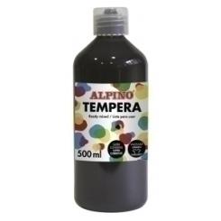 Alpino Tempera Alpino Liquida  500 Ml (Botella) Negro