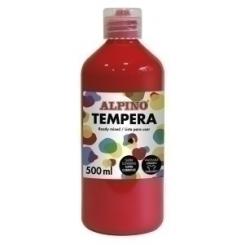 Alpino Tempera Alpino Liquida  500 Ml (Botella) Rojo