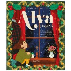 Alva y Papá Noel, de Maren Tjelta (Ed. Cumio) tapa dura