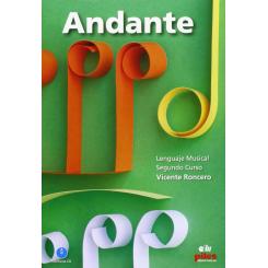 Andante 2ºcurso Lenguaje Musical, Ed. PILES EDITORIAL