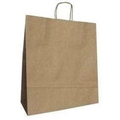 Andina Bolsa De Papel Andina Kraft Liso 24X32X10 Cm Crudo/Natural Paquete De 50