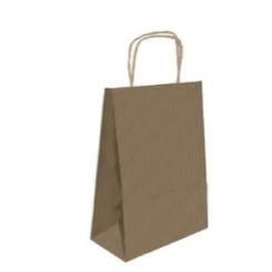Andina Bolsa De Papel Andina Kraft Liso 27X37X12 Cm Crudo/Natural Paquete De 50