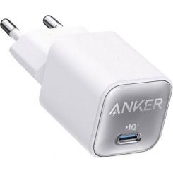 Anker A2337G21 cargador de dispositivo móvil Universal Blanco Corriente alterna Carga rápida Interior