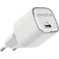 Anker A2699G21 cargador de dispositivo móvil Universal Plata, Blanco Corriente alterna Carga rápida Interior