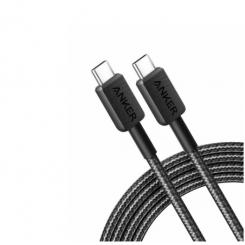 Anker A81D5H11 cable USB 0,9 m USB C Negro