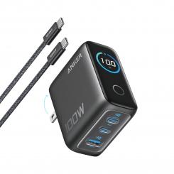 Anker B121B Universal Negro Corriente alterna Carga rápida Interior