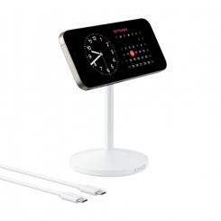 Anker MagGo Auriculares, Auriculares, Smartphone, Reloj inteligente Blanco USB Cargador inalámbrico Carga rápida Interior