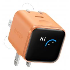 Anker Nano Universal Naranja Corriente alterna Carga rápida Interior