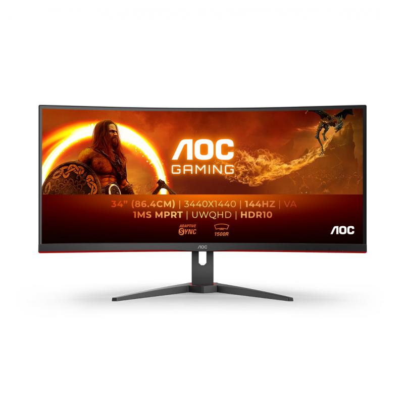 aoc-g2-cu34g2xe-bk-pantalla-para-pc-864-cm-34-3440-x-1440-pixeles-negro-rojo