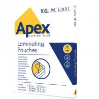 Apex de FELLOWES Funda Plastificar 80 Mic. Brillo A4 Pack 100