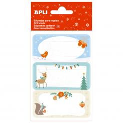 APLI B.Etq Navidad Ardilla      9U.