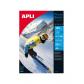 APLI Blister Papel  Inkjet Glossy 180Gr.  20H