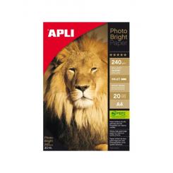 APLI Blister Papel Inkjet Photo Br.240Gr 20H