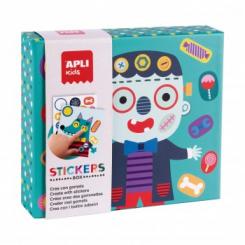 APLI C.Stickers Box Monstruos