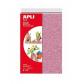 Apli Kids Goma Eva Purpurina A4 Colores Surtidos 4H (BL, NE, ROS, AZ)
