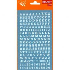 APLI Letras&Numeros Transfer. Blancos 6mm-1H