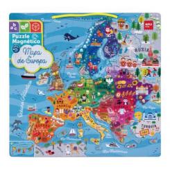 APLI Puzle Magnetico Europa 45U