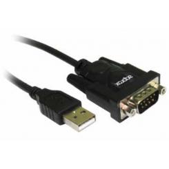APPROX appC27 cable de serie Negro 0,75 m USB tipo A DB-9