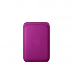 Apple Cartera de trenzado fino con MagSafe para el iPhone - Magenta