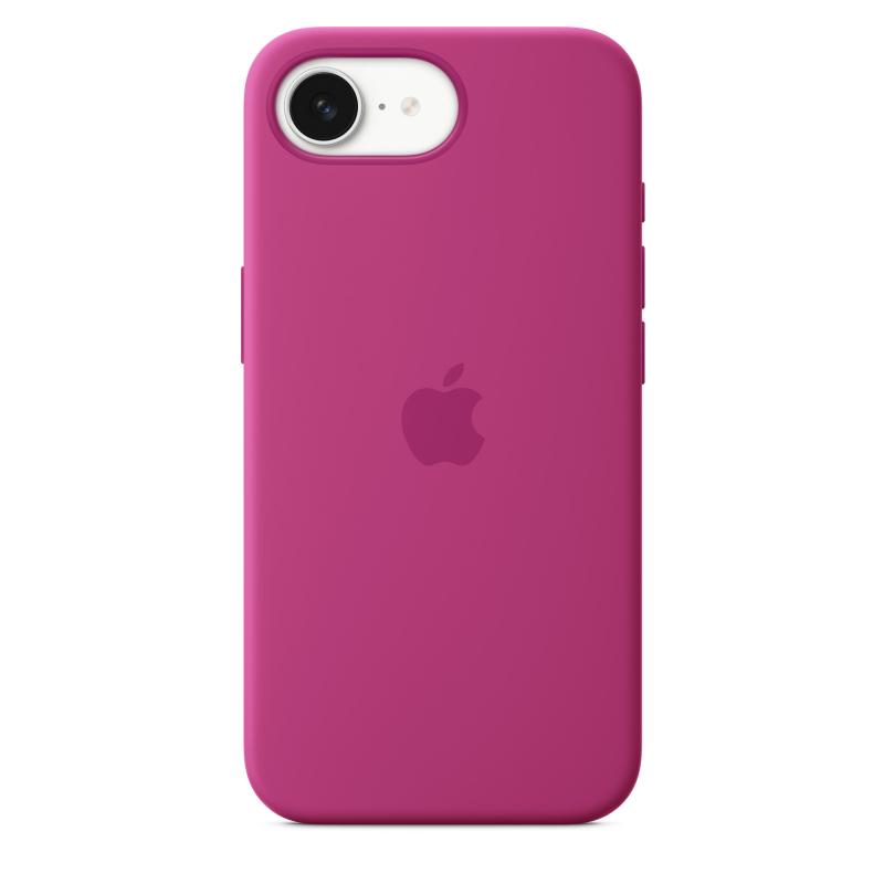 apple-funda-de-silicona-para-el-iphone-16e-fucsia