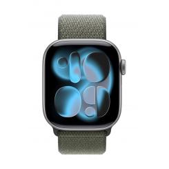 Apple MFFD4ZM/A Accesorios para dispositivos vestibles inteligentes Grupo de rock Verde Nylon, Poliéster reciclado, Spandex