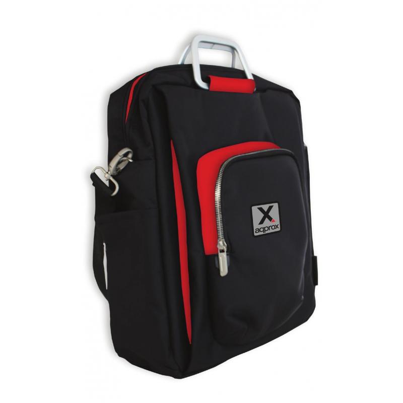 appnbst15x-maletines-para-portatil-396-cm-156-mochila-bandolera-negro-rojo