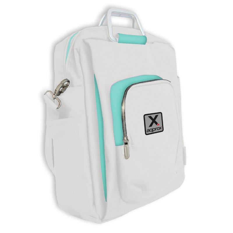appnbst15x-maletines-para-portatil-396-cm-156-mochila-bandolera-turquesa-blanco
