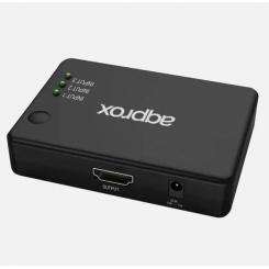 Approx APPC29V4 hub de interfaz 3400 Mbit/s Negro
