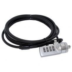 Approx APPNCLV2 cable antirrobo Negro 1,8 m