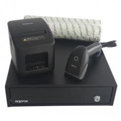 Approx appPOSPACK3380USB 203 x 203 DPI Alámbrico Térmica directa Impresora de recibos