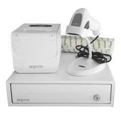 Approx appPOSPACK3380USB 203 x 203 DPI Alámbrico Térmica directa Impresora de recibos