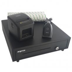 Approx appPOSPACK4180USB-2D 203 x 203 DPI Alámbrico Térmica directa Impresora de recibos
