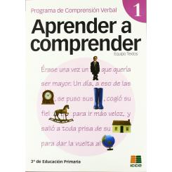 Aprender A Comprender 1 - 3 Primaria, Ed. ICCE PUBLICACIONES
