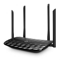 TP-Link Archer C6 router inalámbrico Gigabit Ethernet Doble banda (2,4 GHz / 5 GHz) Negro