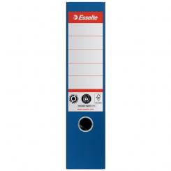 ESSELTE Archivador de palanca CO2 Neutral Nº1, Cartón forrado de papel, DIN A4, Lomo 75mm, azul Vivida