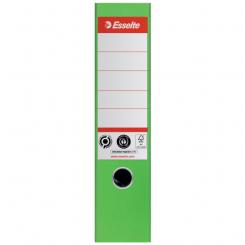 ESSELTE Archivador de palanca CO2 Neutral Nº1, Cartón forrado de papel, DIN A4, Lomo 75mm, verde Vivida