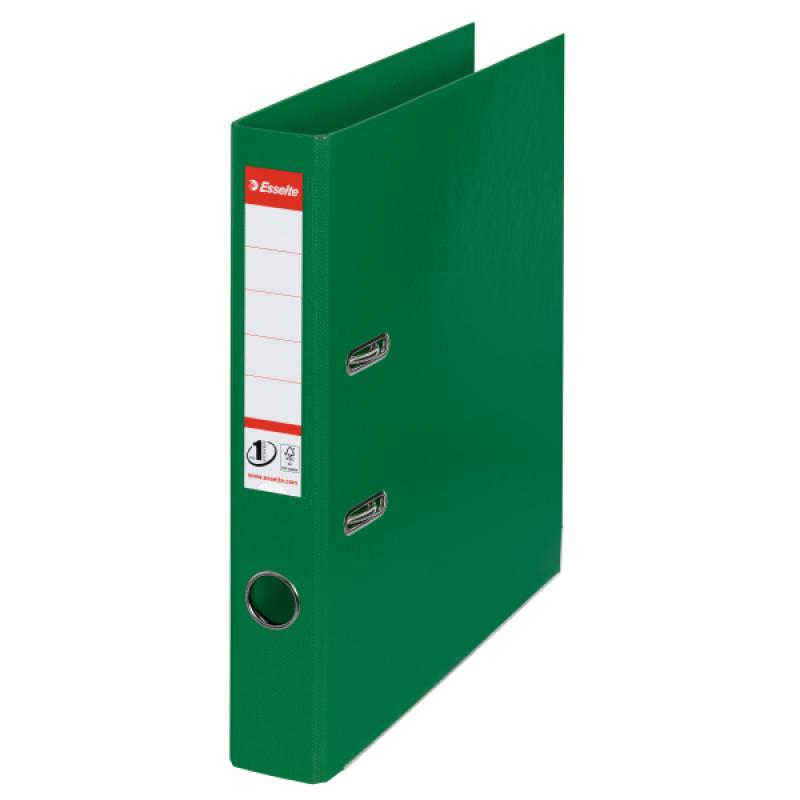 archivador-de-palanca-esselte-nº1-plastico-forrado-interior-plastico-din-a4-lomo-50mm-verde