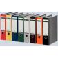 Archivador de palanca LEITZ CO2 Neutral. Cartón jaspeado. 180º. DIN A4. Lomo 80 mm, verde