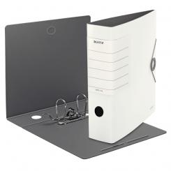 Archivador de palanca LEITZ Solid DIN A4, lomo 75 mm. blanco