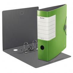 Archivador de palanca LEITZ Solid DIN A4, lomo 75 mm. verde claro